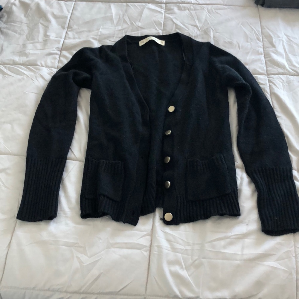 Elegant black cardigan size S